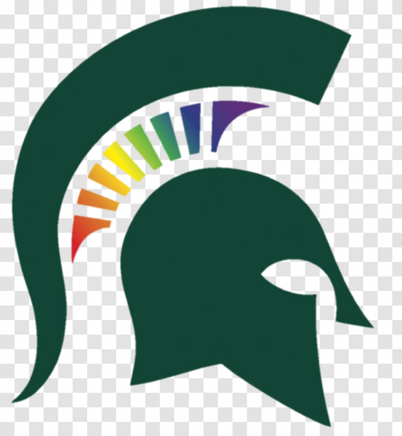 Michigan State University Spartan Marching Band Spartans Football Softball - Logo Transparent PNG