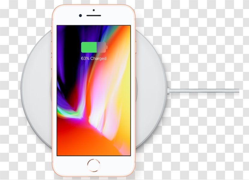 IPhone X Apple Smartphone September 2017 Inductive Charging - Mobile Phone Transparent PNG