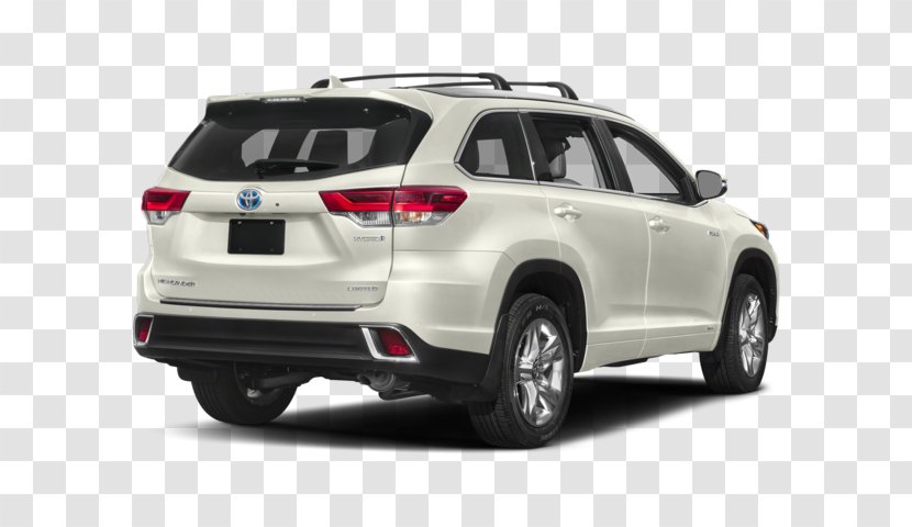 2018 Toyota Highlander Hybrid XLE Sport Utility Vehicle LE - Tire Transparent PNG