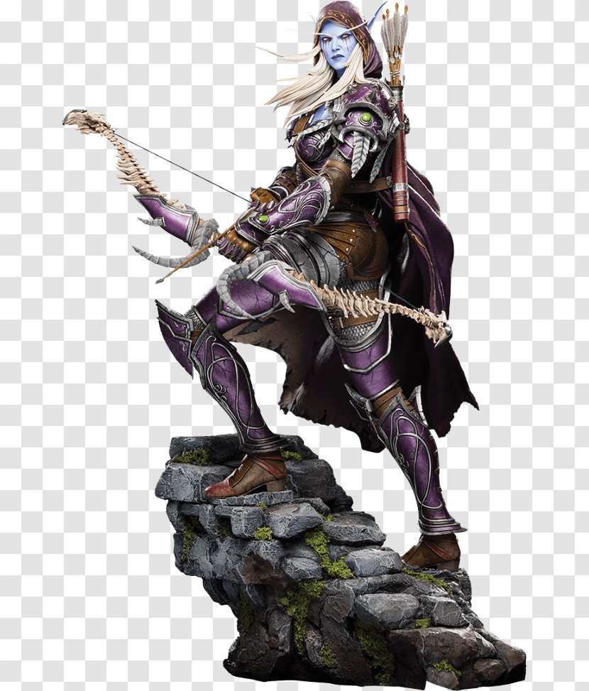 World Of Warcraft Sylvanas Windrunner BlizzCon Statue Blizzard Entertainment - Forsaken - Bow Transparent PNG