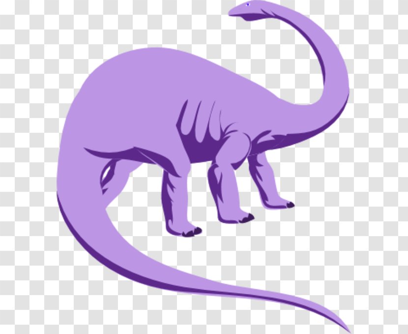 Dinosaur Triceratops Clip Art - Tail - Purple Cliparts Transparent PNG