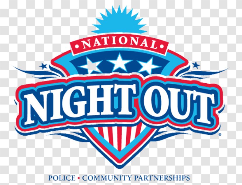 2018 National Night Out 2009 2017 Police Crime - August Transparent PNG