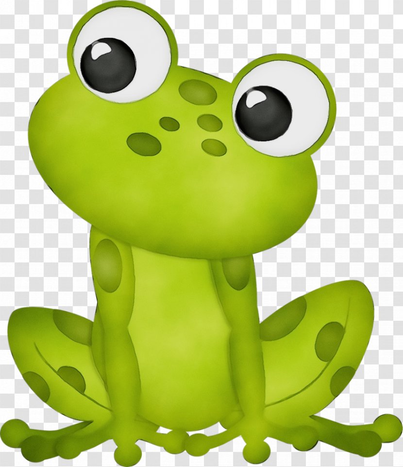 Green Clip Art Frog True Cartoon - Tree - Animal Figure Transparent PNG