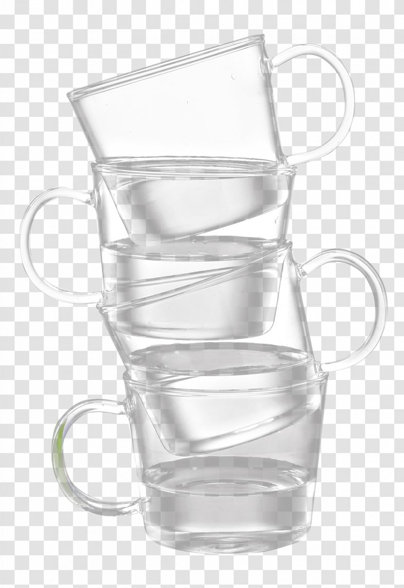 Glass Mug Cup Transparency And Translucency - Teacup - Transparent Transparent PNG