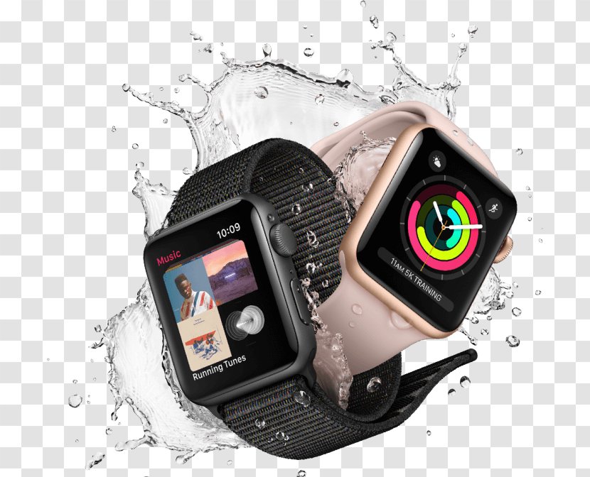 Apple Watch Series 3 IPad Smartwatch - Mobile Phones - Header Hero Transparent PNG