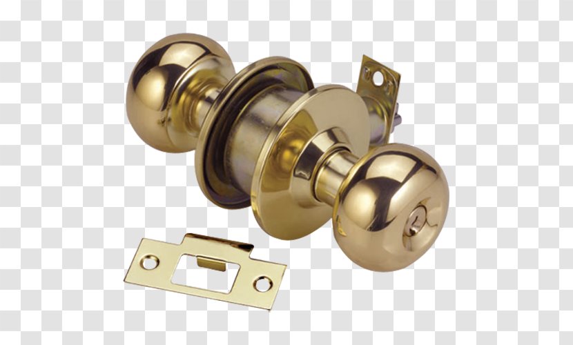 Lock 01504 Brass Material Transparent PNG