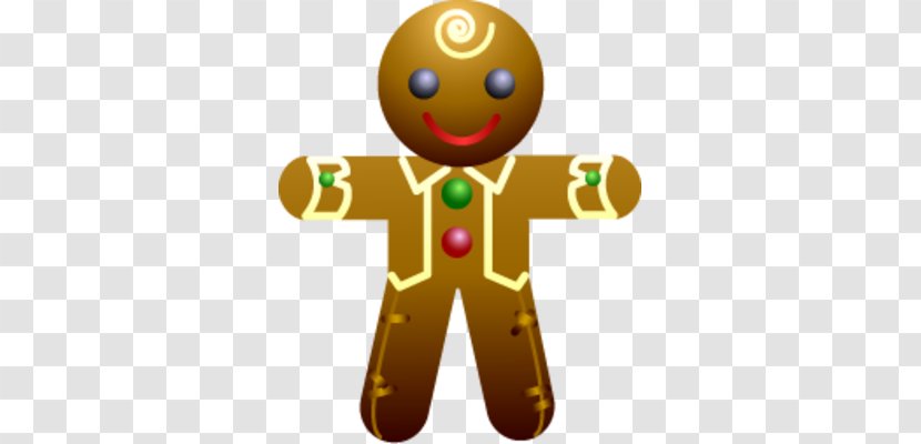 Gingerbread Man Male - Ginger Transparent PNG