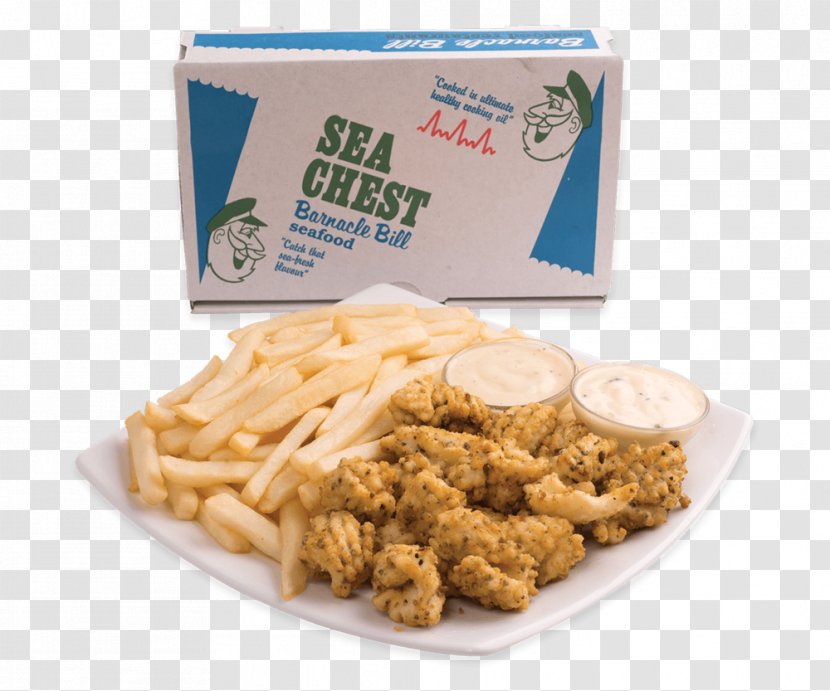 Chicken Nugget Squid As Food Vegetarian Cuisine Junk - Seafood Transparent PNG