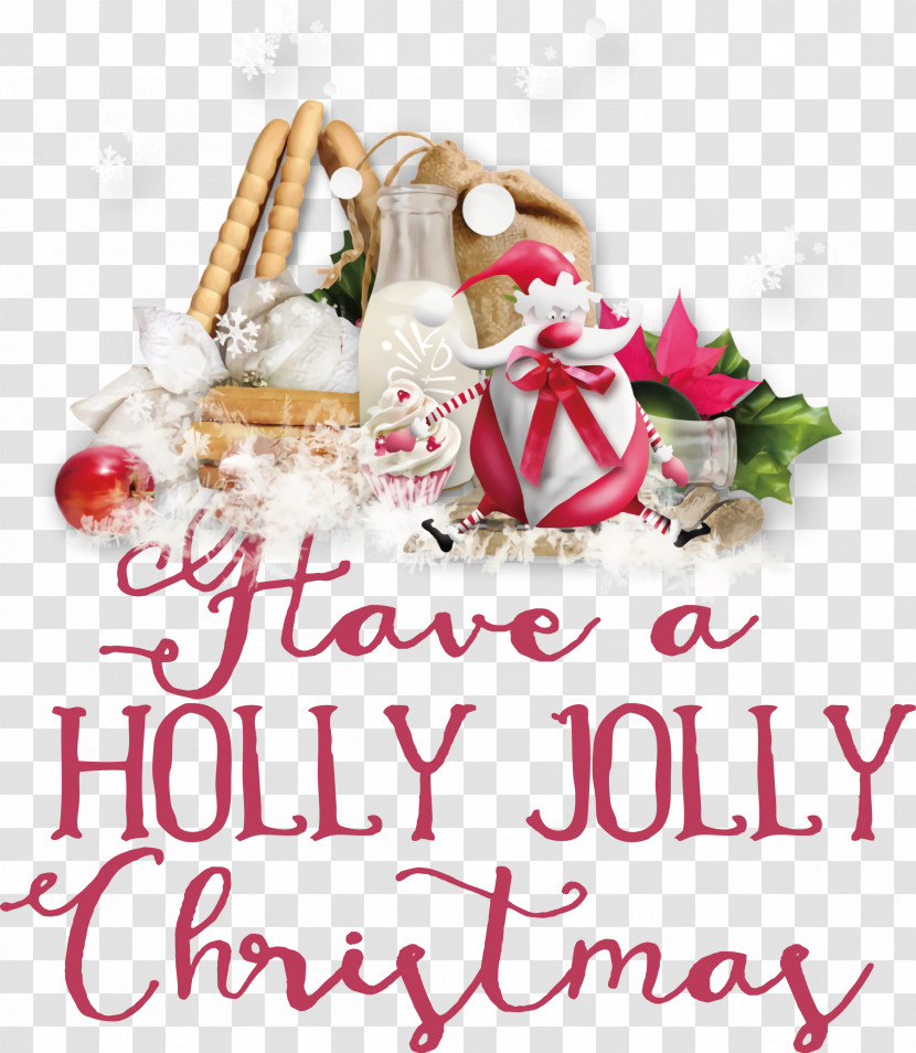 Holly Jolly Christmas Transparent PNG