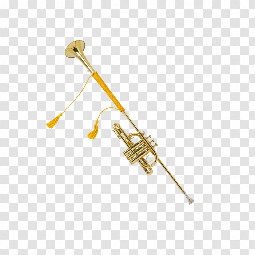Trumpet Key Trombone Staff Tenor - Frame - Decorative Pattern Musical Elements Transparent PNG
