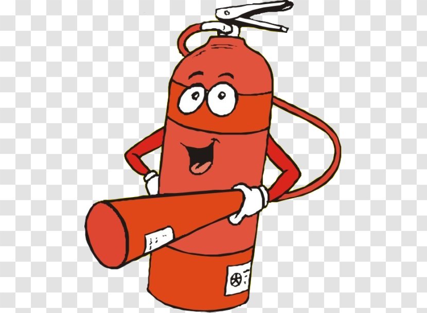 Fire Safety Prevention Week Firefighter - Tree - Cartoon Extinguisher Transparent PNG