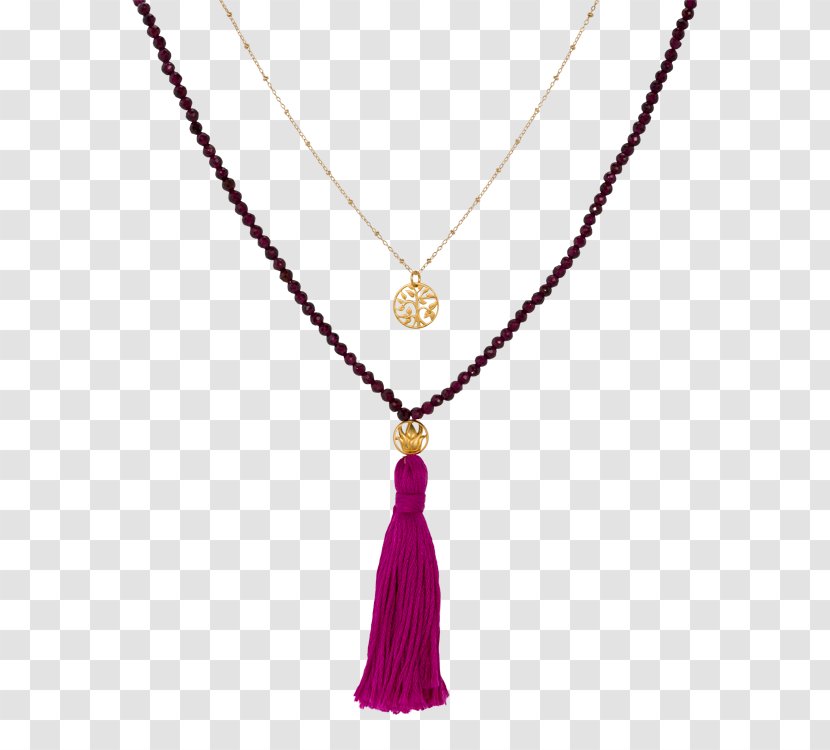 Necklace Charms & Pendants Body Jewellery Magenta - Lotus Jade Rabbit Transparent PNG
