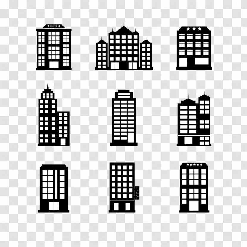 Hotel Silhouette Building - Fashion Transparent PNG