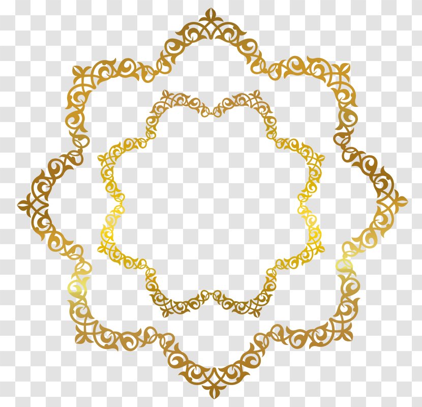 Islamic Geometric Patterns - Metal - Chain Transparent PNG