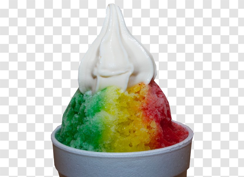 Ice Cream Snow Cone Shaved Italian Shave - Dairy Product Transparent PNG