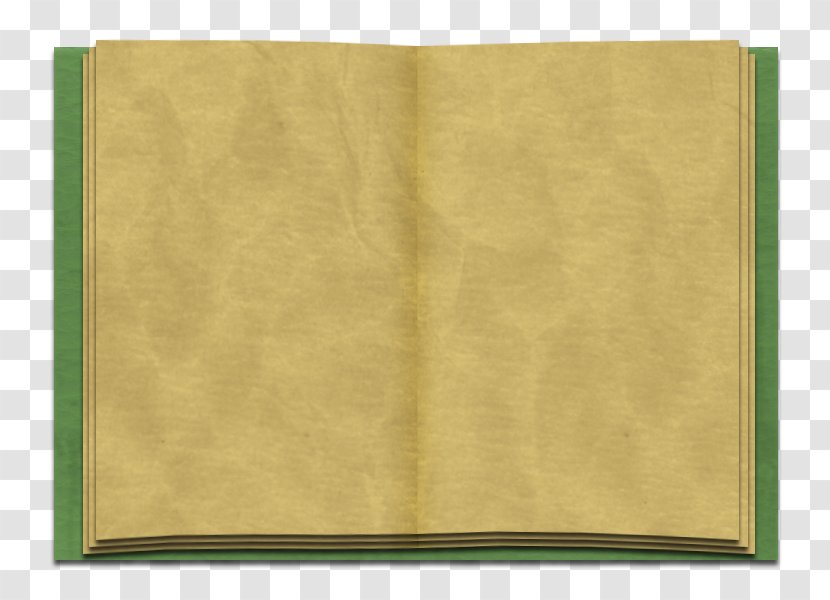 Paper Book Cover Parchment Vellum - Title Page Transparent PNG