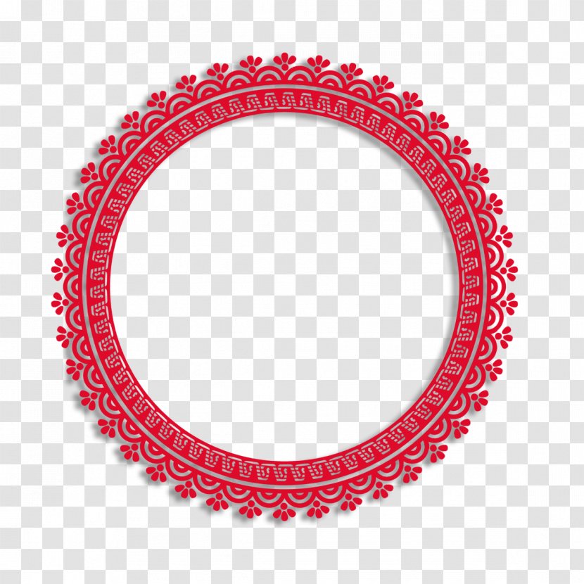 Company Seal Industry Service - Symmetry - Chinese Paper-cut Style Circle Transparent PNG