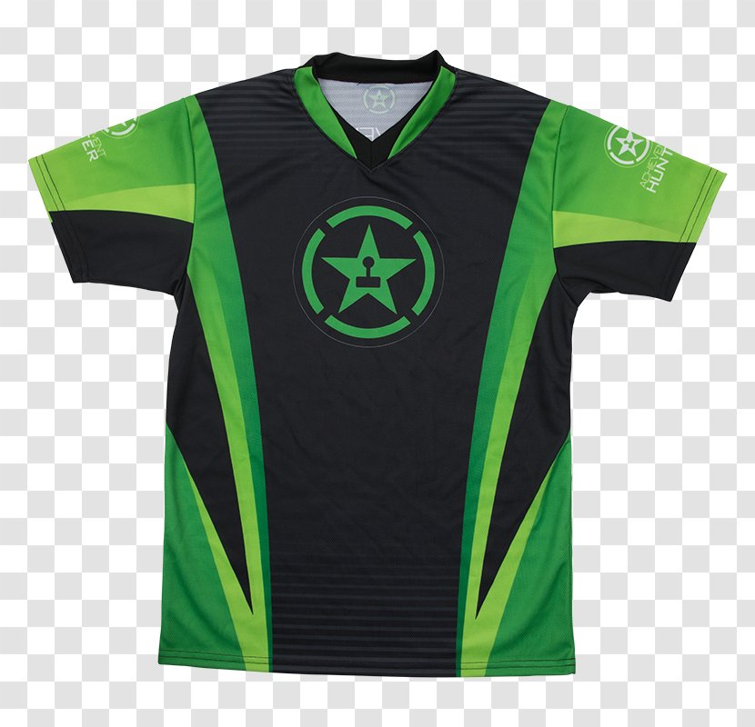 Electronic Sports T-shirt League Of Legends Video Game Achievement Hunter - Green Transparent PNG