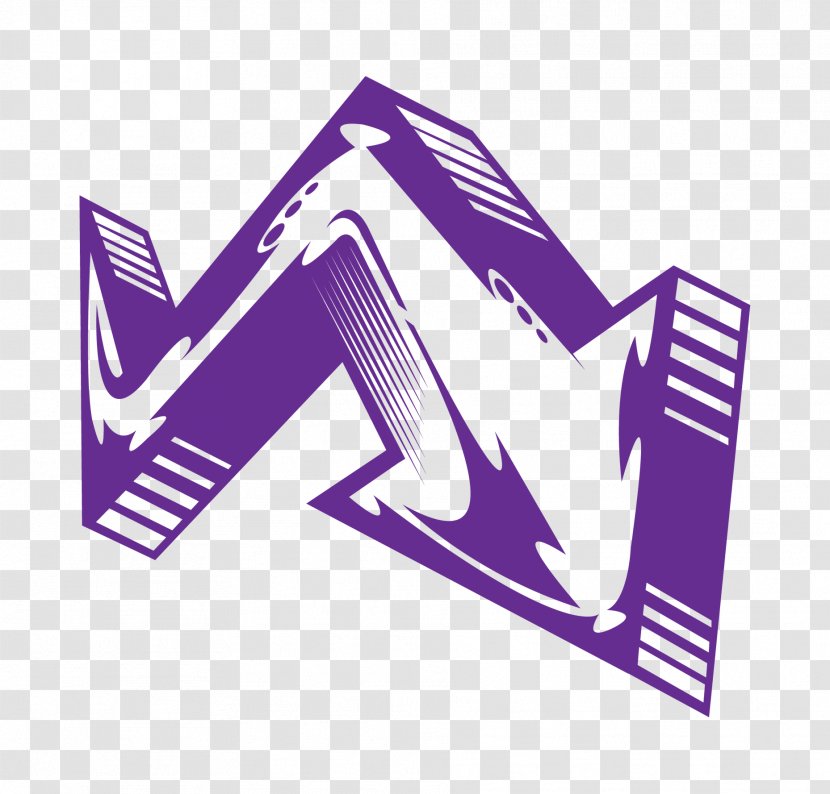 Graffiti Arrow Euclidean Vector - Purple - Creative Transparent PNG