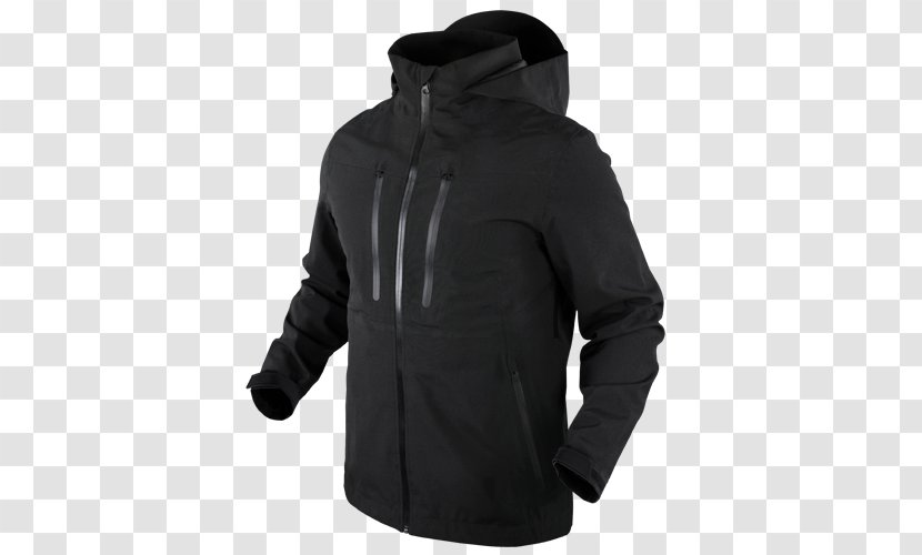 Condor Aegis Hardshell Jacket Hoodie Amazon.com Clothing - Polar Fleece - Tactical Black With Hood Transparent PNG