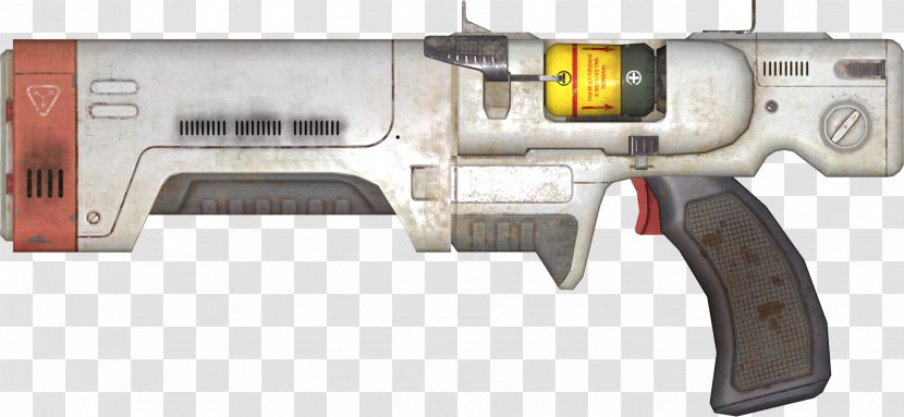 Fallout 4 Fallout: New Vegas Weapon Firearm Gun Barrel - Watercolor - Laser Transparent PNG