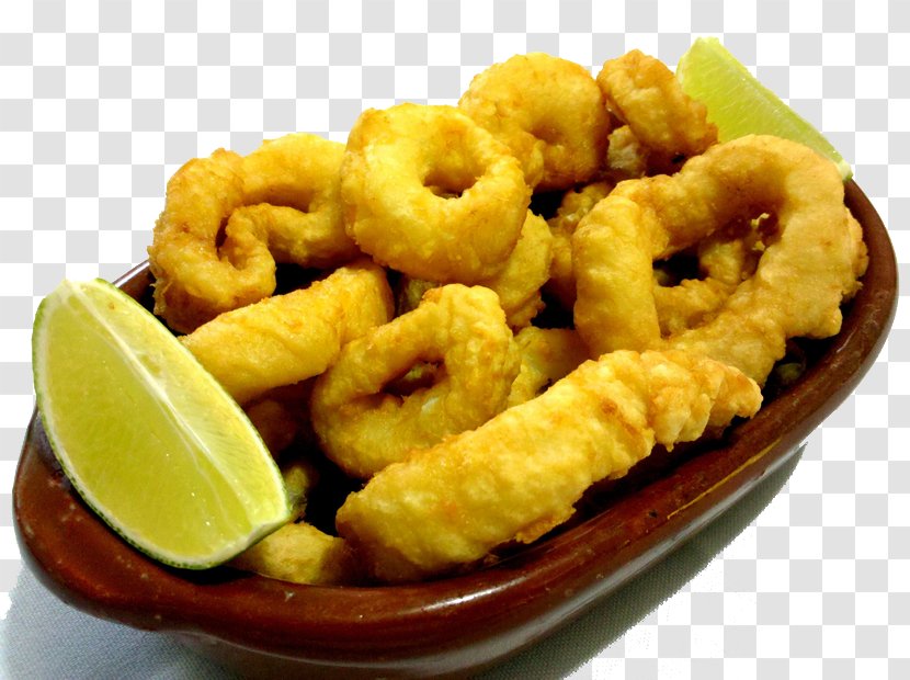 French Fries Squid As Food Roast Seafood Frying - Recipe Transparent PNG