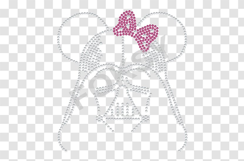 Visual Arts Headgear Body Jewellery Character - Heart - Glitter Minnie Mouse Transparent PNG
