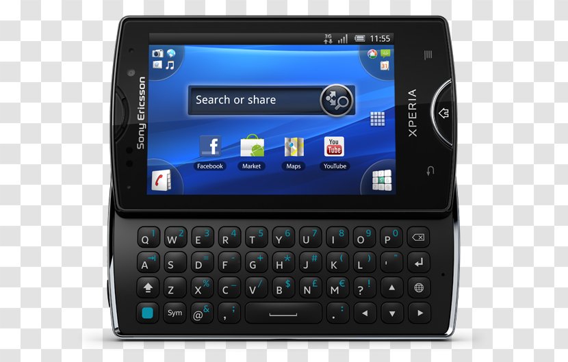 Sony Ericsson Xperia Mini Pro X10 - Smartphone Transparent PNG