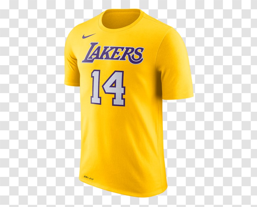 Los Angeles Lakers T-shirt Indiana Pacers Jersey - Sportswear Transparent PNG