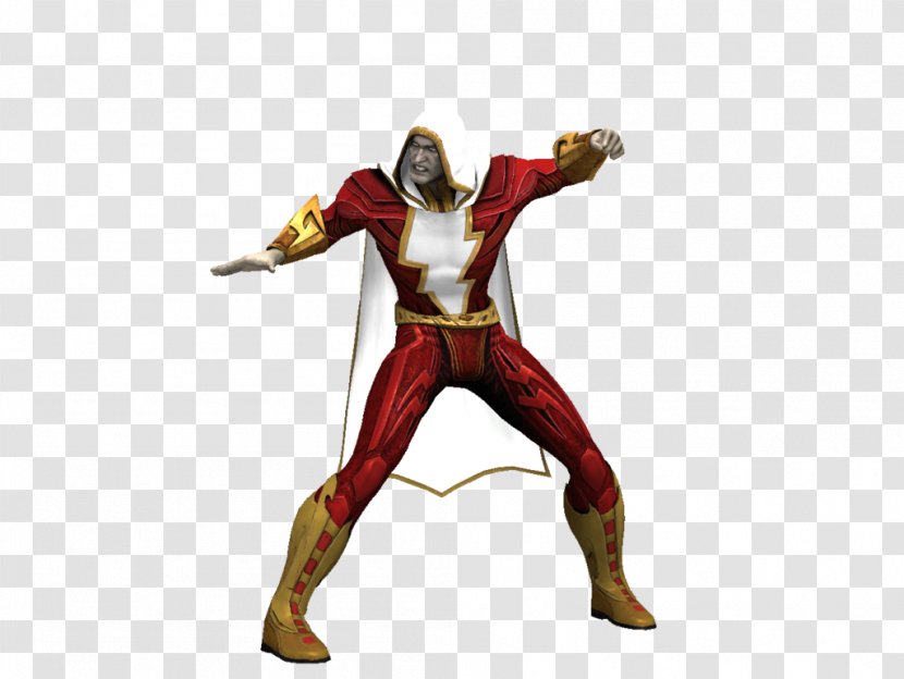 Injustice: Gods Among Us Captain Marvel Black Adam Flash Aquaman - Costume - Injustice Transparent PNG
