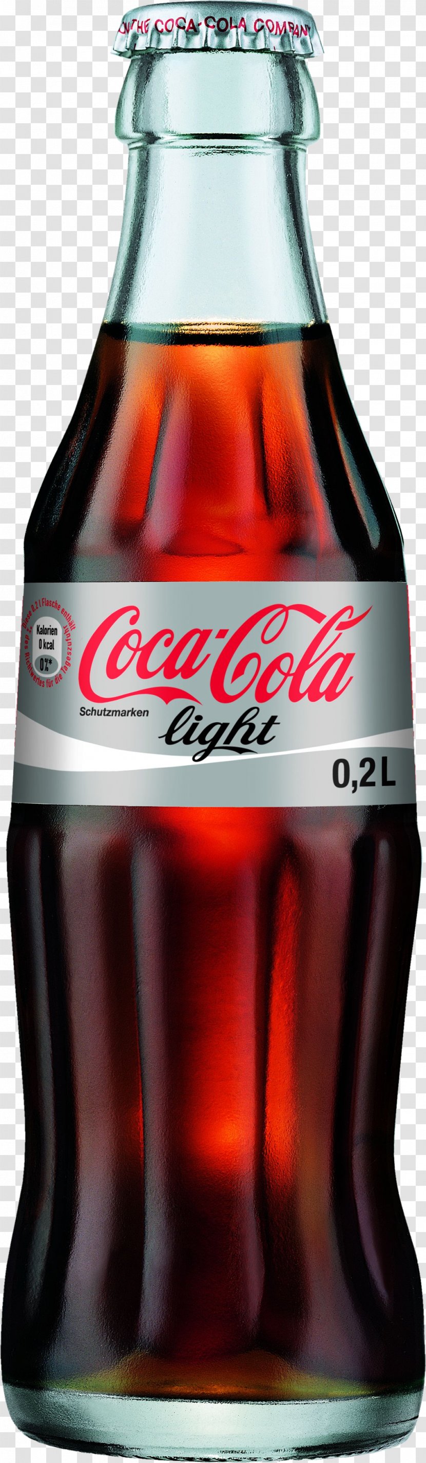 Coca-Cola Soft Drink Diet Coke Bottle - Caffeine Free Coca Cola - Image Transparent PNG