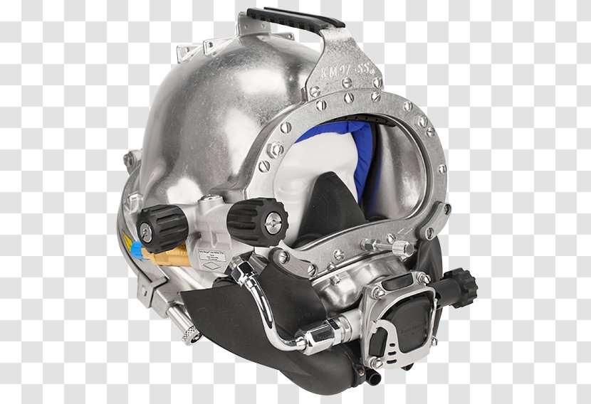Kirby Morgan Dive Systems Diving Helmet Professional Underwater Equipment - Lacrosse Transparent PNG