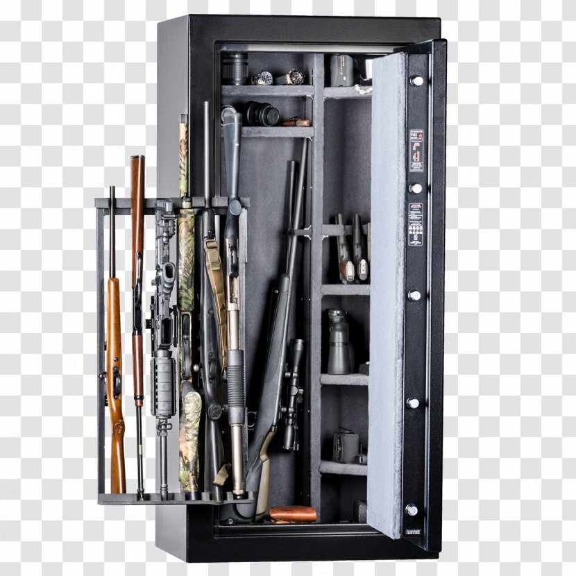 Gun Safe Firearm Handgun Pistol - Winchester Repeating Arms Company - Stand For 30 Minutes Transparent PNG