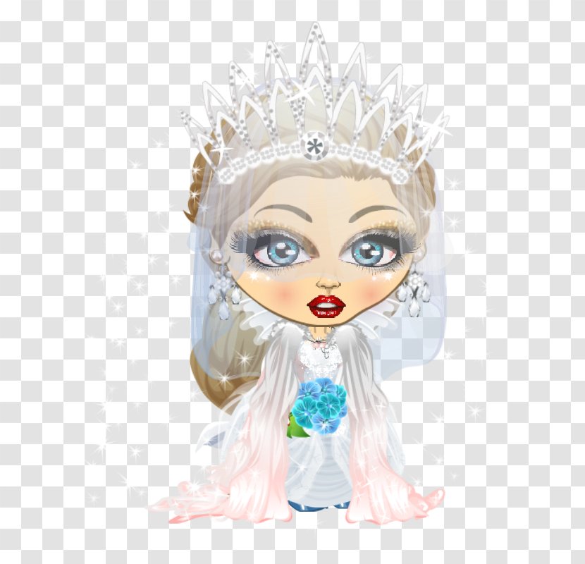 Fairy YoWorld Veil Bride - Heart Transparent PNG