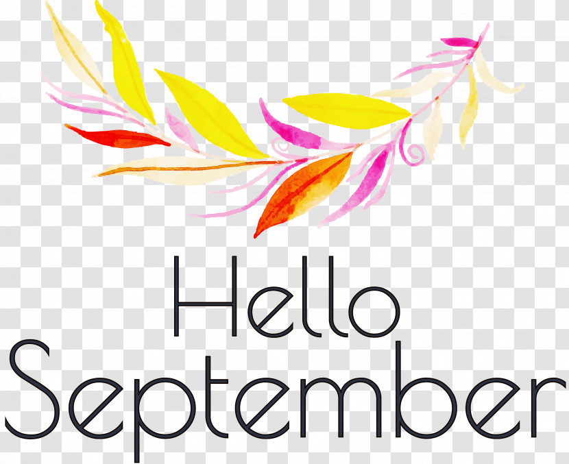 Hello September September Transparent PNG