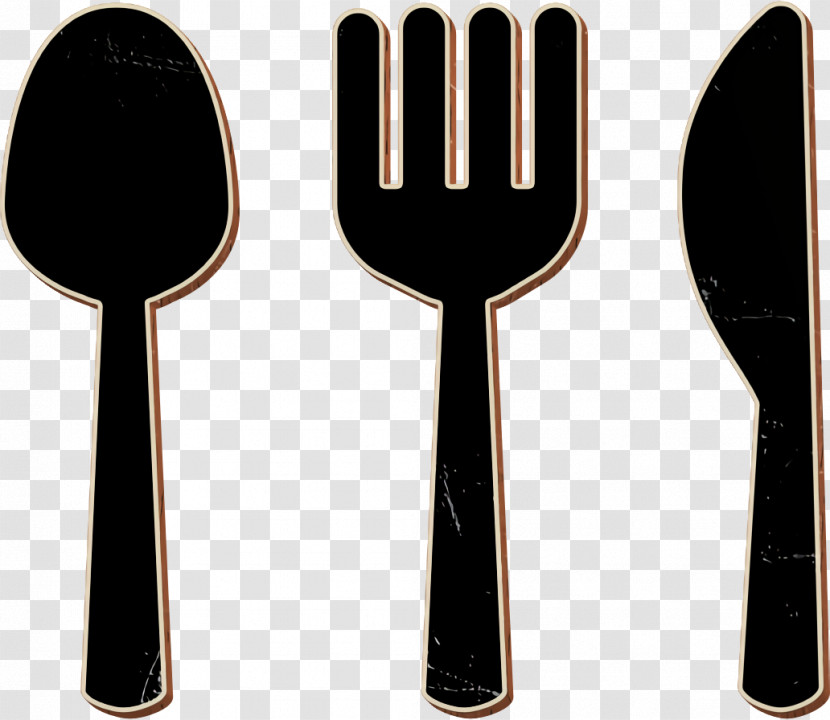 Tools And Utensils Icon Spoon Icon Spoon Fork And Knive Silhouettes Restaurant Symbol Icon Transparent PNG