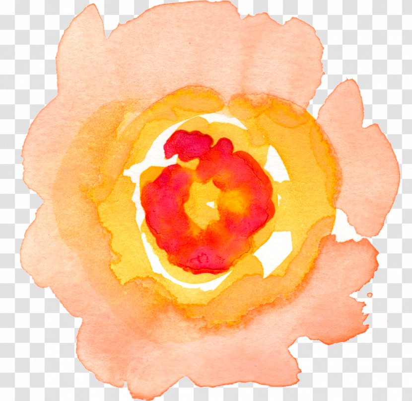 Watercolour Flowers Watercolor Painting Clip Art - Yellow - Rose Transparent PNG