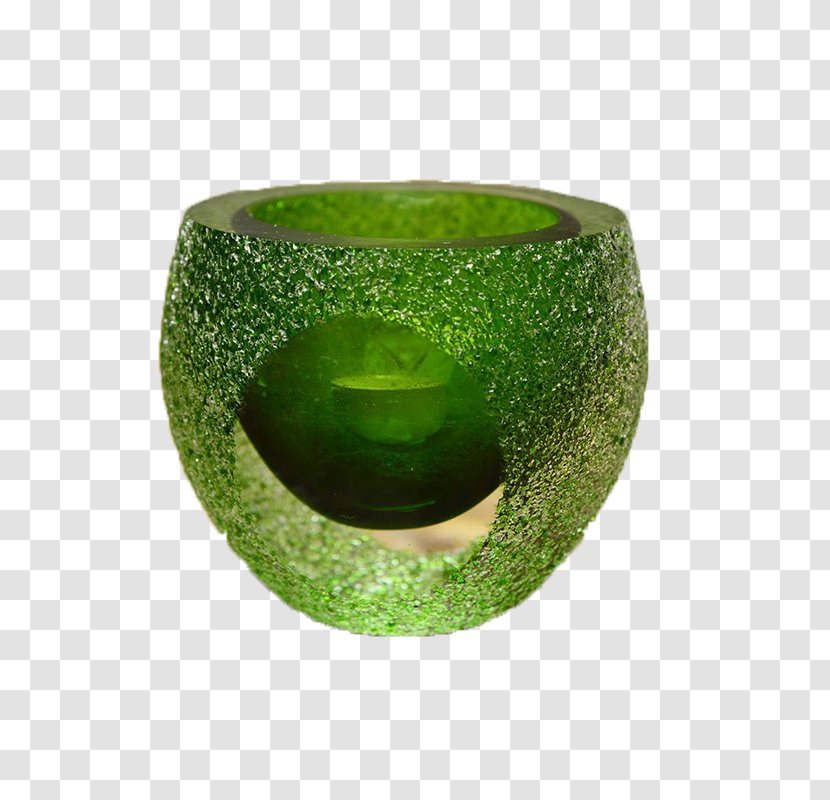 Glass Tableware Flowerpot Green - Tea Is Classical Transparent PNG