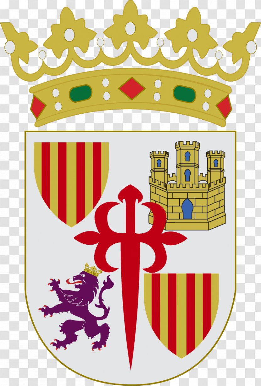 Kingdom Of Castile Flag Spain Coat Arms Royal Standard Transparent PNG
