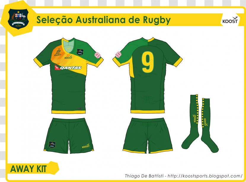Australia National Rugby Union Team Santa Cruz Futebol Clube Campeonato Brasileiro Série A Sport - Tshirt - Wallaby Transparent PNG