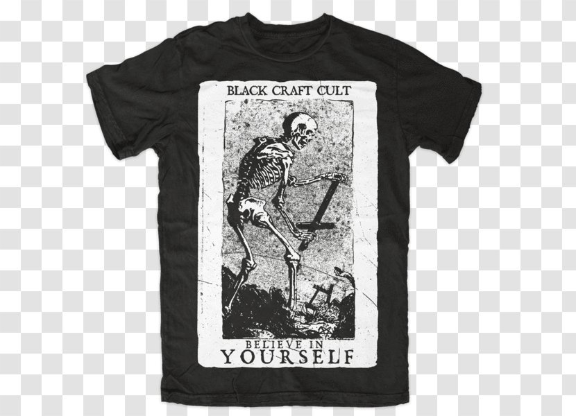 T-shirt Blackcraft Cult Hoodie Clothing Sweater - Tshirt Hell Transparent PNG