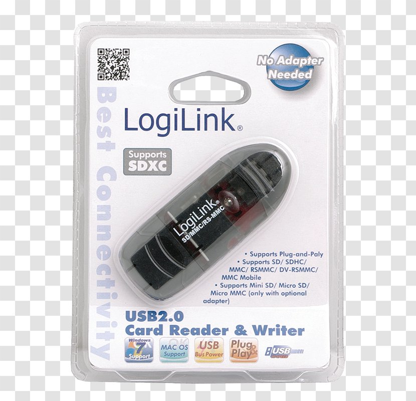 Card Reader MultiMediaCard Secure Digital USB Laptop - Multimediacard - Memory Transparent PNG