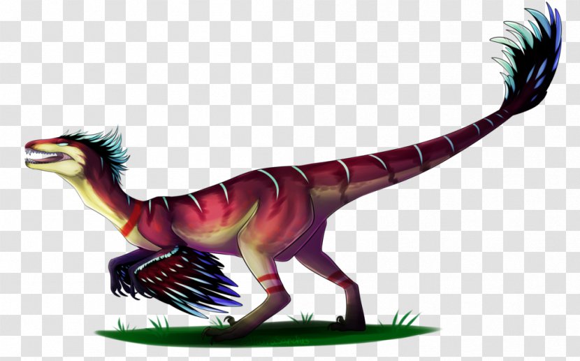 Velociraptor Tyrannosaurus Feather Beak Tail - Shenzi Deviantart Transparent PNG