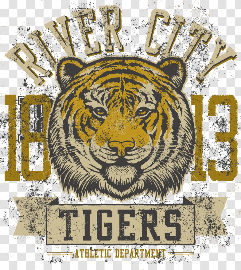 Tiger T-shirt Textile Printing - T Shirt - Print Transparent PNG