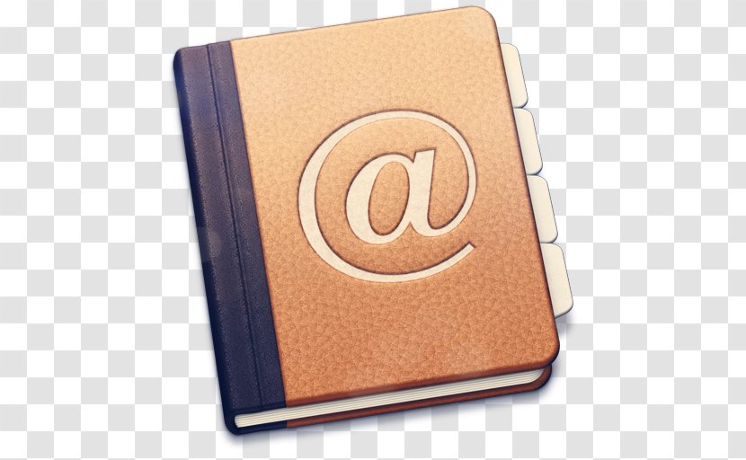 Address Book Google Contacts MacOS - Iphone - Picture Books Transparent PNG