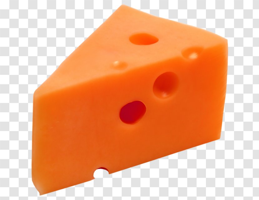 Gruyxe8re Cheese - Orange - Triangle Ham Transparent PNG