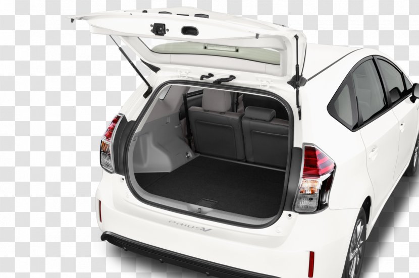 2017 Toyota Prius V 2015 Camry Car - Trunk Transparent PNG