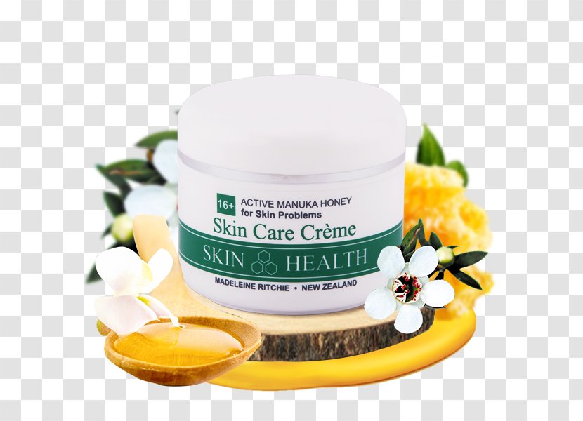 Cream Mānuka Honey Skin Zinc Transparent PNG