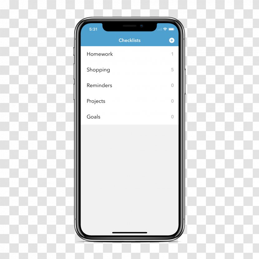 Feature Phone Smartphone IPhone X Reminders - Iphone - Psdiphone6 Transparent PNG