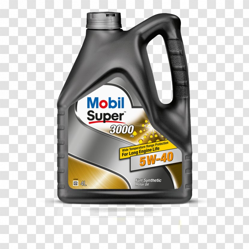 Motor Oil Car ExxonMobil Mobil 1 - Brand Transparent PNG